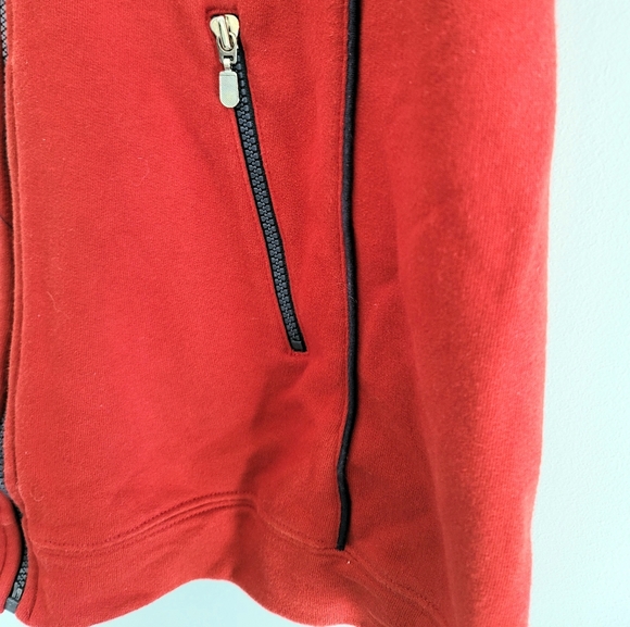 Thyme Maternity Women's Short Sleeve Hoodie Sweater Size M - Picture 8 of 13